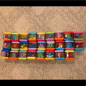 Fisher Price Peek A Boo Blocks (Blocks A-Z)
